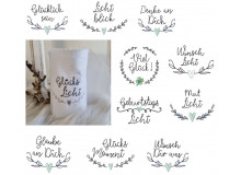 ADVENTSKALENDER 24. Dezember - Stickdatei - ITH Mini Lichtbeutel Vol. 1